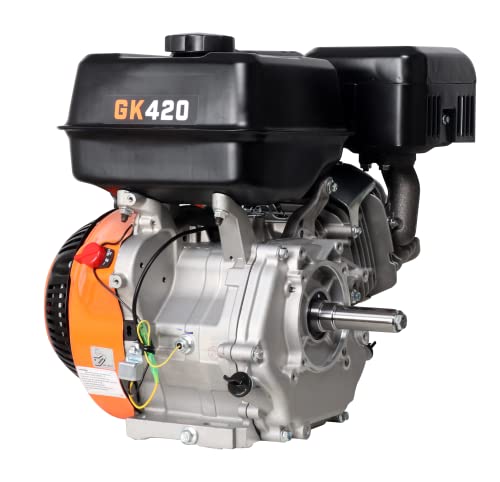 Genkins 16 HP 420cc Electric Start Engine Gas Powered Multi-Use Engine, GK420E