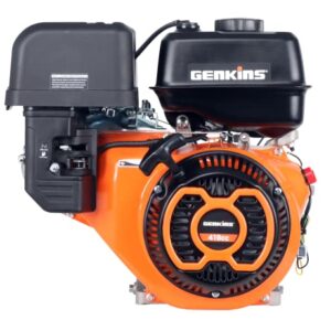 Genkins 16 HP 420cc Electric Start Engine Gas Powered Multi-Use Engine, GK420E