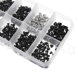 KIRANDY 500Pcs Laptop Notebook Computer Screw Kit Set for IBM Hp Dell Lenovo Samsung Sony Toshiba Gateway Acer