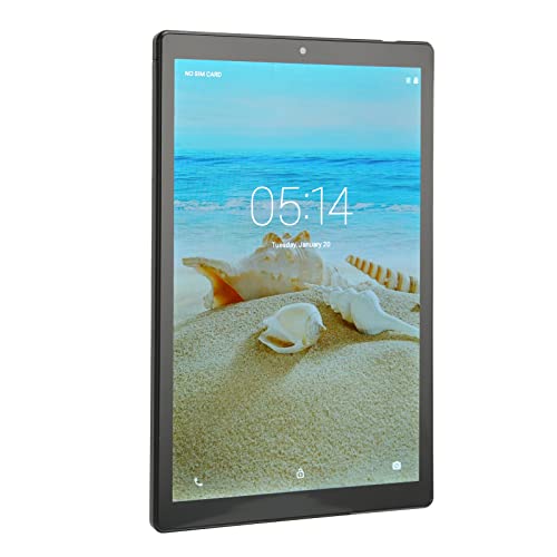 Naroote Tablet PC, 10-inch IPS Tablet Screen 100‑240 V for Study (US Plug)