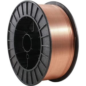 new sonnler er70s-6 .039"(1.0mm) mig welding wire, 2 lbs spool solid core mig wire, mild steel mig welding wire for gas welder