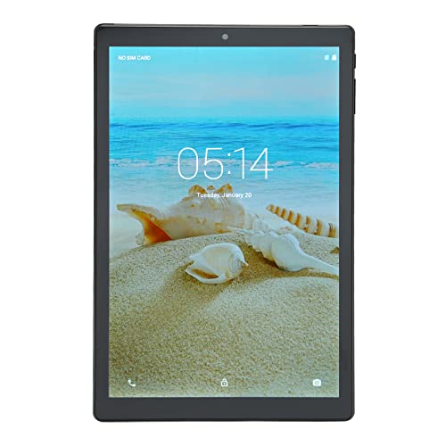 FOTABPYTI 10 Inch Tablet, IPS Display Tablet PC 100‑240V 4GB RAM 64GB ROM for Games (US Plug)