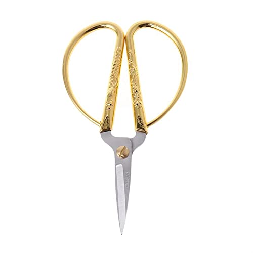 Gold Dragon Phoenix Bonsai Scissors Wedding Shears Home Office Garden Cutting Hand Tools Pruning Scissors Drop Ship