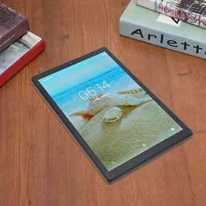 Tablet PC, 100‑240V 10 Inch Tablet 3 Card Slots 4GB RAM 64GB ROM for Study (US Plug)