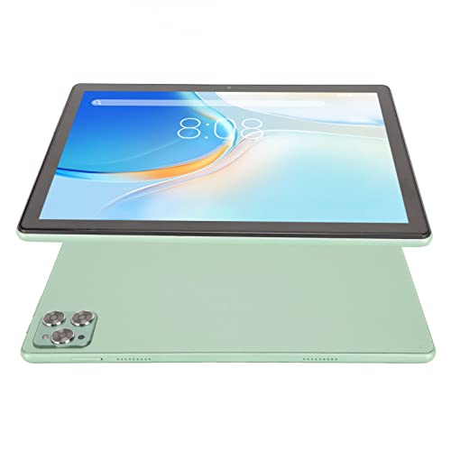 FOTABPYTI Gaming Tablet, 5MP 13MP Camera 10in Tablet Green for Travel (Green)