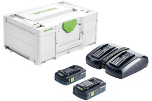 festool energy set sys 18v 2x4.0/tcl6duo us