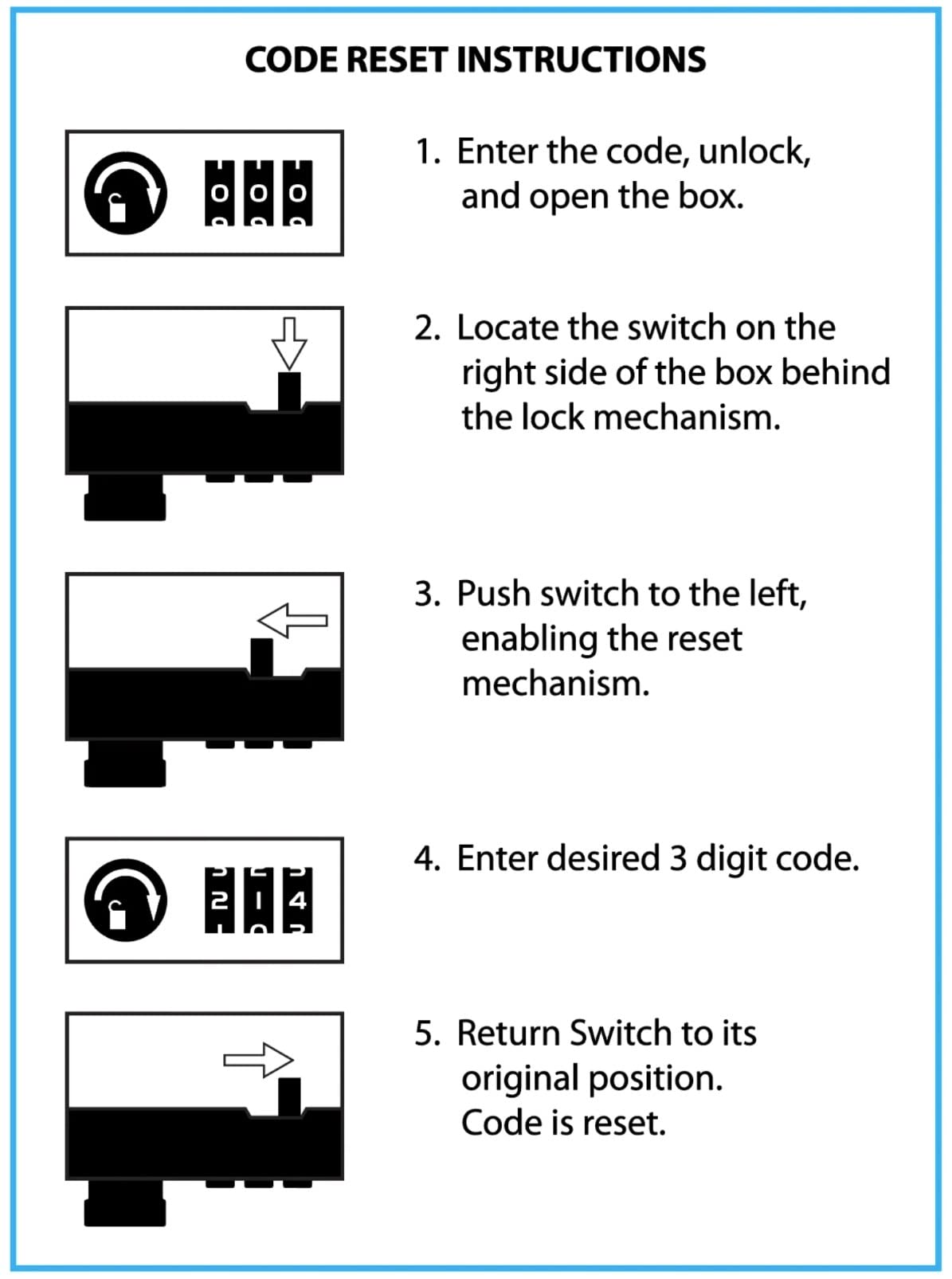 Roughneck Magnetic Locking Box - Impulse Retail Ready Display of 6 Each