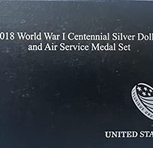 2018 PD WWI World War One Centennial (Air Service) Medal Set Dollar US mint Proof