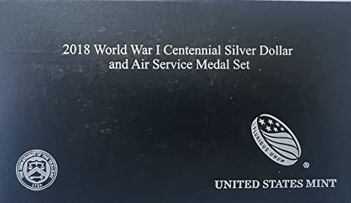 2018 PD WWI World War One Centennial (Air Service) Medal Set Dollar US mint Proof