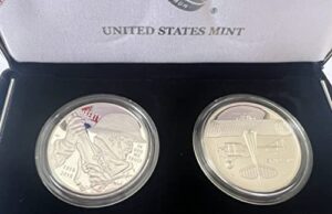 2018 pd wwi world war one centennial (air service) medal set dollar us mint proof
