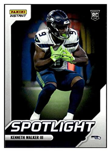 KENNETH WALKER III RC 2022 Panini Instant Spotlight ROOKIE /603#BW14 Seahawks NM+-MT+ NFL Football