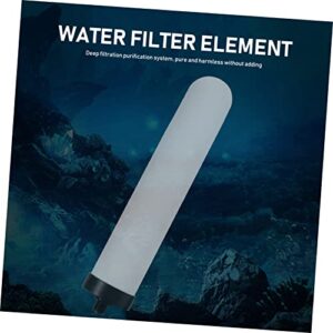 ULTECHNOVO Filter Element Water Purifier Water Filter Replacement Water Filter Pitcher Ceramic Water Filter Replacement Ro Filter Plastic Plate Pearlescent White