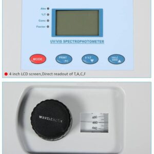 721N/722N Laboratory Uv Vis Spectrophotometer