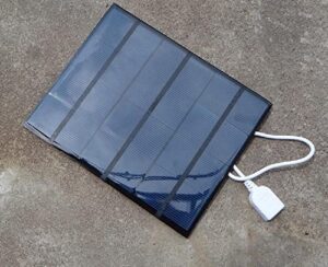 6 volt outdoor solar panel 580ma smart power supply phone battery charger 165mm x 135mm