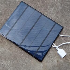 6 Volt Outdoor Solar Panel 580mA Smart Power Supply Phone Battery Charger 165mm x 135mm