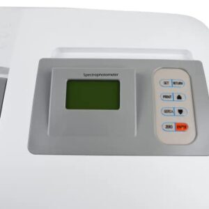 Laboratory Vis Spectrophotometer LCD Display Single Beam 325-1000nm (325-1000nm)