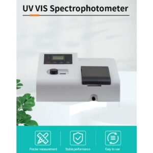 High Precision Digital UV-Vis Spectrophotometer for Biology with USB Port (722N (Visible))