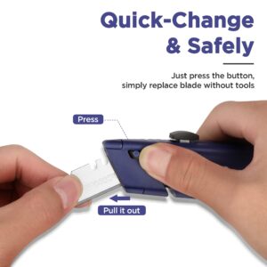 WORKPRO Utility Knife & Retractable Box Cutter With 13pcs SK5 Blades Extra