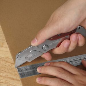 WORKPRO Utility Knife & Retractable Box Cutter With 13pcs SK5 Blades Extra