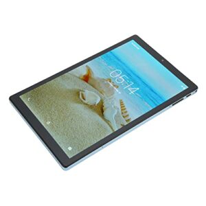tablet pc, hd tablet blue 100‑240v 8 core cpu 4gb ram 64gb rom for android system for entertainment (us plug)
