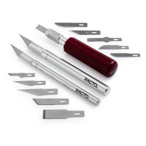 X-ACTO Compression Basic Knife Set + Hakko-CHP-170 Micro Cutter