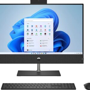 HP Pavilion 27" Full HD Touchscreen All-in-One Desktop Computer - 12th Gen Intel Core i7-12700K 12-Core up to 5.00 GHz Processor, 16GB DDR4 RAM, 1TB NVMe SSD, Intel UHD Graphics 770, Windows 11 Pro