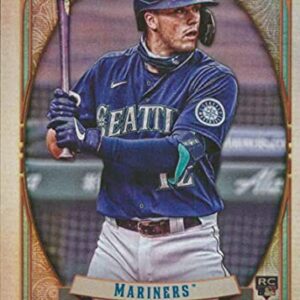 Baseball Trading Card MLB 2021 Topps Gypsy Queen #276 Evan White NM Near Mint RC Rookie Mariners