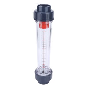 alvinlite 400-4000l/h water liquid flow meter rotameter abs plastic tube liquid flow meter lzs-40d rate gauge high accuracy