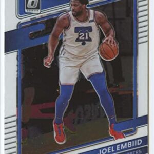 2021-22 DONRUSS OPTIC #88 JOEL EMBIID PHILADELPHIA 76ERS BASKETBALL OFFICIAL TRADING CARD OF THE NBA