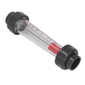 Alvinlite 600-6000L/H Liquid Flow Meter Rotameter ABS Plastic Tube Water Liquid Flow Meter LZS-32D Rate Gauge High Accuracy