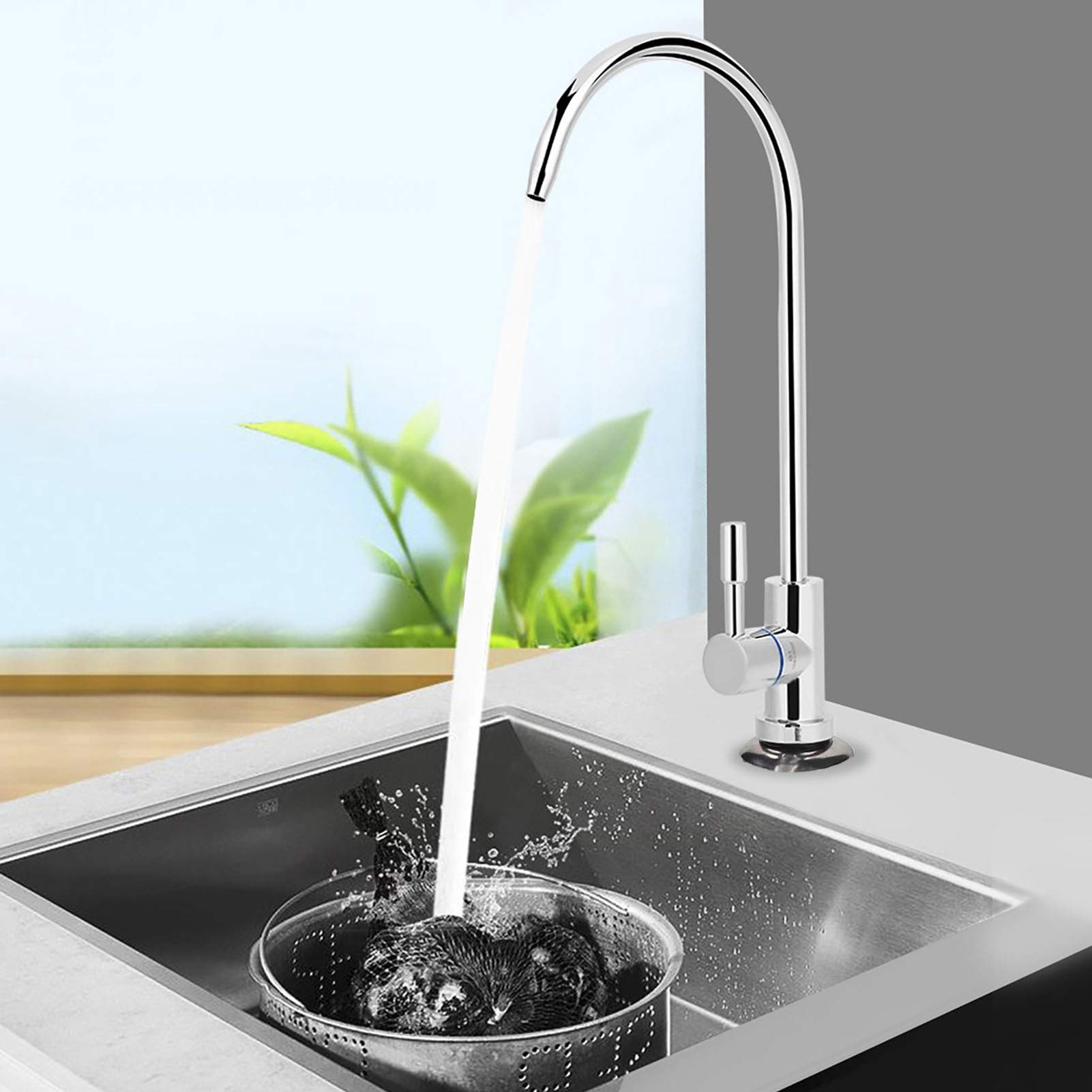 Water Filter Tap, RO Water Faucet Water Filter Faucet Reverse Osmosis Purifier Filtration Drinking Water Filter Faucet