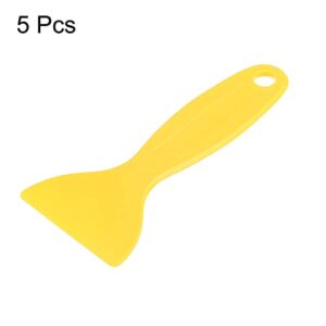 MECCANIXITY Plastic Spudger Pry Opening Repair Tools 5pcs for Mobile Phone PC Tablet Laptop LCD Screen Smart Phone Repair 130x60mm Yellow