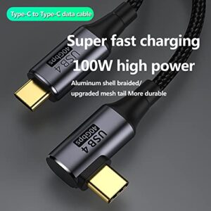 YANGTAO 100W Charging 40 Gbps USB 4 C to USB C Cable, for Type C Laptop, Hub, Docking 3.3 ft Supports 8K HD Display 40 Gbps Data Transfer