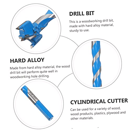 DOITOOL Woodworking Hole Saw Tools Flat Drill Bit for Woodworking Wood Drill Bit Woodworking Hand Tool Woodworker Tool Woodworking Tool Hard Alloy Drill Bit Carbide Heavy Hole Cutter