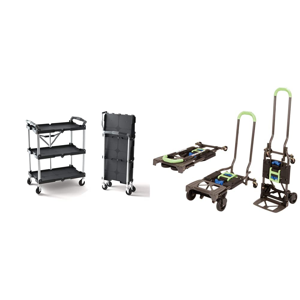 Olympia Tools Pack N Roll Folding Collapsible Service Cart