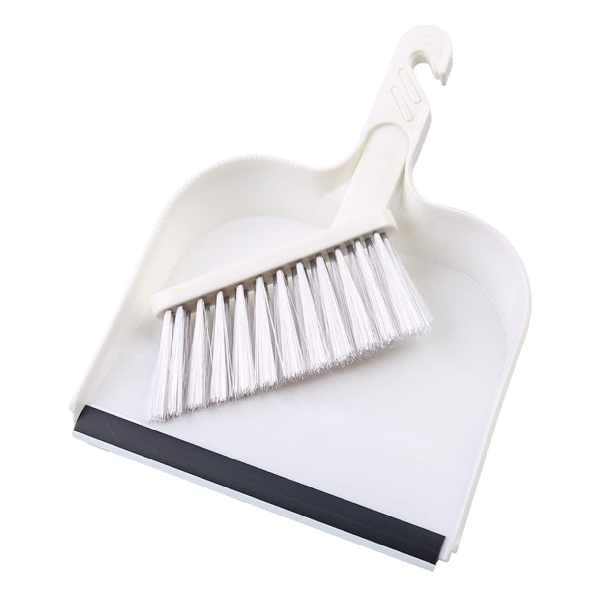 Hoement Mini Broom Mini Broom Cleaning Brush Set Broom Dustpan Computers Cleaning Brush Computer Brush White Hangable Mini Brush Pc Set Mini Dustpan