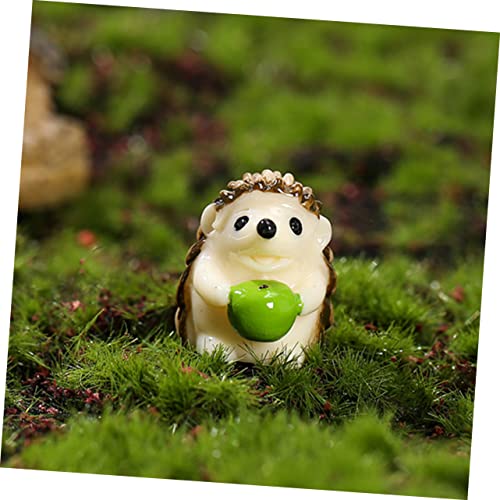 Gogogmee 5pcs Micro Landscape Rabbit Mini Resin Animals Resin Mushrooms Ornament Fairy Gardens Supplies Fairy Garden Accessory Spring Figurines Decor Desktop Rabbit Ornament Flowerpot Bunny