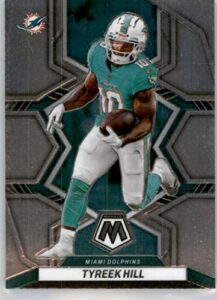 2022 panini mosaic #212 tyreek hill miami dolphins football official trading card of the nfl