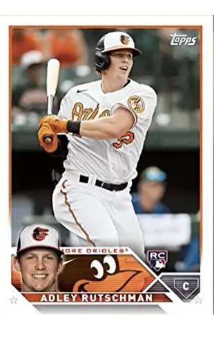 2023 Topps Series 1 Adley Rutschman RC Rookie Base #250 Orioles