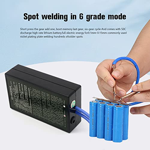 Havcybin Welding Machine Pen DIY Portable Battery Storage Spot Welder Set 12V PCB Circuit Board Welding Current for 18650/26650 (KKK004 K8C)