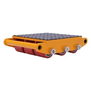 15T Industrial Machinery Mover, Heavy Duty Machine Dolly Skate Machinery Roller Mover 33000lbs Capacity Cargo Skate Trolley Cart Roller Mover