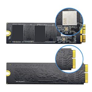 Pstaroth NVMe SSD 512GB PCIe Gen3x4 Internal Solid State Drive with 3D NAND for MacBook Air (Mid 2013-2017), MacBook Pro(Retina, Late 2013-Mid 2015), Mac Pro(2013) & Mini (2014), iMac(2013-2017)