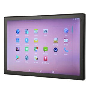 qinlorgo 10 inch tablet pc, ips screen 6 and 256g octa core dual speakers 128gb expand support 5g wifi wifi tablet for travel (us plug)