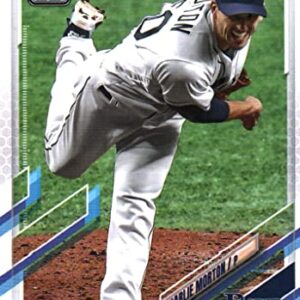 Charlie Morton 70th Anniversary Collectible Baseball Card - 2021 Topps Series One 70th Anniversary Baseball Card #36 (Rays) Free Shipping & Tracking