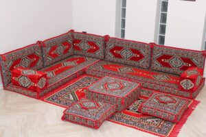 arabic corner sofa set, arabic floor seating, arabic floor sofa, arabic majlis, arabic couches, floor seating sofa ma 99 (with premium foam)
