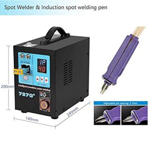 ALSUP Capacitor Energy Storage Pulse Welding Machine,4.3 KW High Performance Battery Portable Handle Spot Welder Welder Welder for Lithium Batteries CE Certified