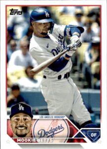 2023 topps #50 mookie betts los angeles dodgers baseball official trading card of the mlb