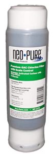 neo-pure np-117s premium chlorine water filter with slow-phos scale control - single compatible with 3m aqua pure aps117 with phosphate