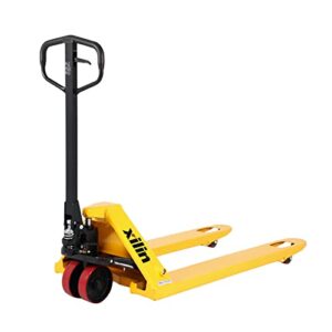 xilin manual pallet jack hand pallet truck 48" lx27“w 6600lbs capacity bf-iii-3