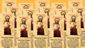 the unity prayer card - 20 pack